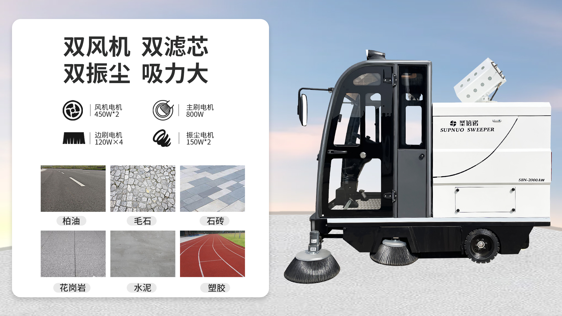 日喀则电动扫地车的优势与应用场景